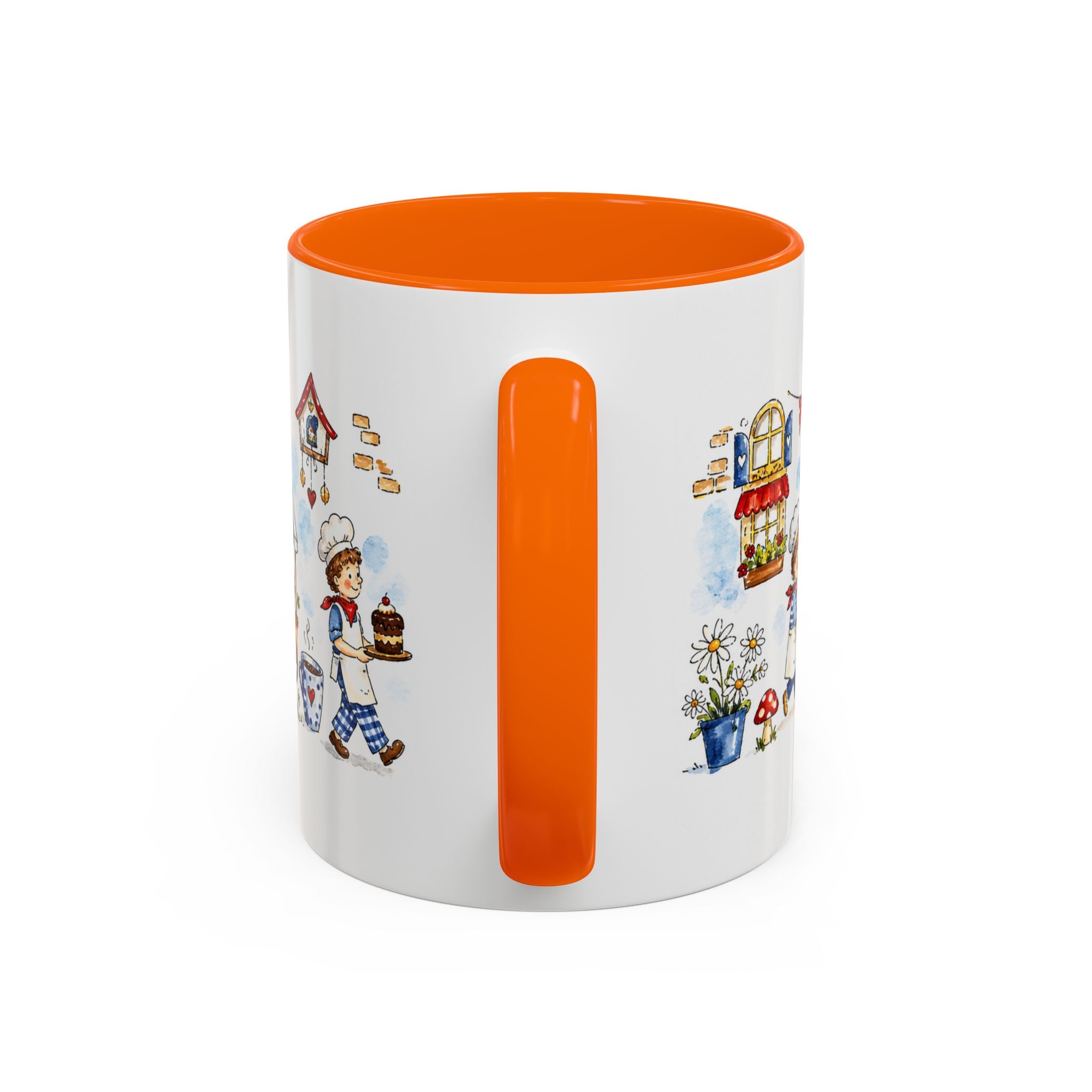 Cozy Bakery Village Mug | Storybook Pastry Accent Coffee Mug | EveryLegend