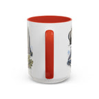 Charlotte Coffee Mug | United States Travel Souvenir | Vintage Illustrated City Gift | 11 oz 15 oz Accent Mug