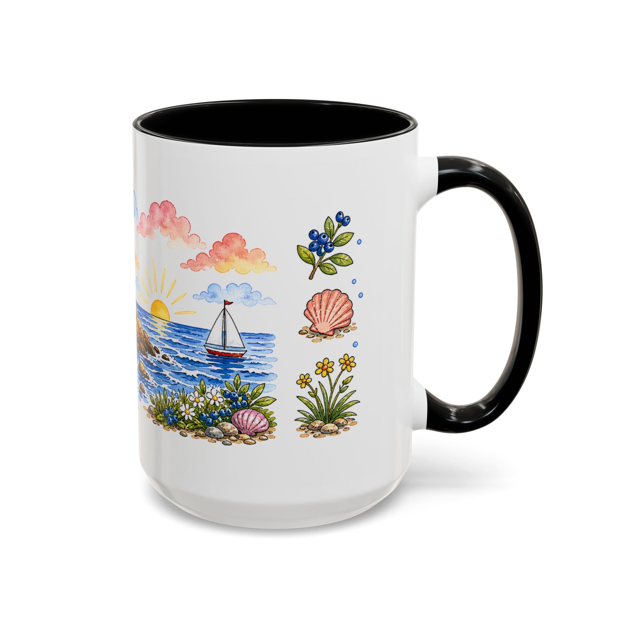 Acadia National Park Mug | US Travel Souvenir Accent Coffee Mug | 11oz 15oz Ceramic Cup