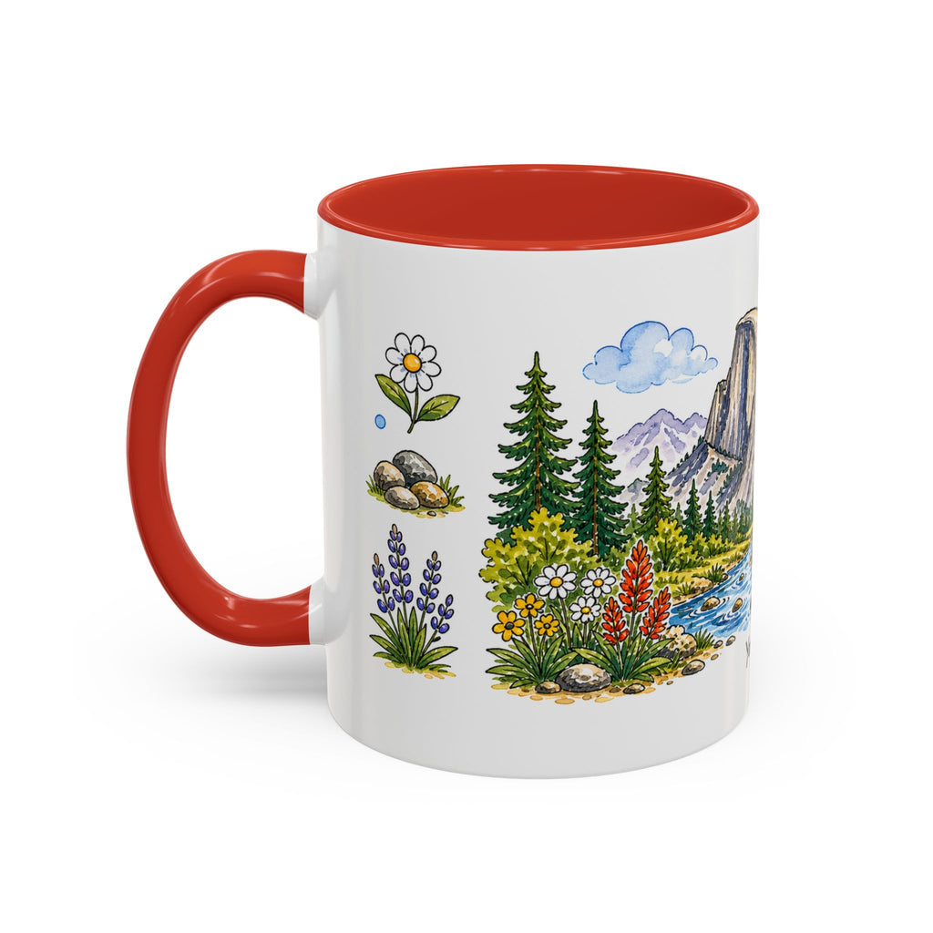 Yosemite National Park Mug | US Travel Souvenir Accent Coffee Mug | 11oz 15oz Ceramic Cup