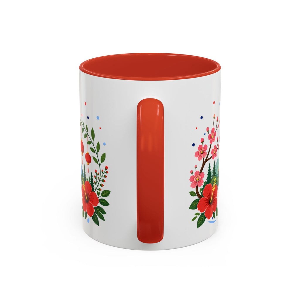 Taiwan Coffee Mug | Travel Souvenir Accent Mug | Place Gift Ceramic Cup 11oz 15oz