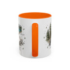North Cascades National Park Coffee Mug | Washington Alpine Glacier Hiking Gift | Accent Color Ceramic 11oz 15oz