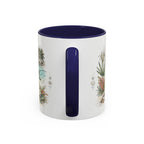Whitehaven Beach Mug, Australia Travel Souvenir, Bucket List Gift, Accent Ceramic Coffee Mug 11oz 15oz