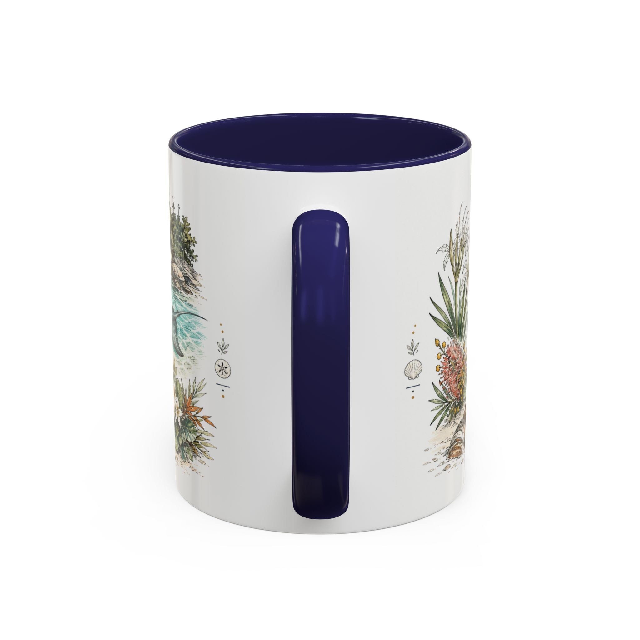 Whitehaven Beach Mug, Australia Travel Souvenir, Bucket List Gift, Accent Ceramic Coffee Mug 11oz 15oz