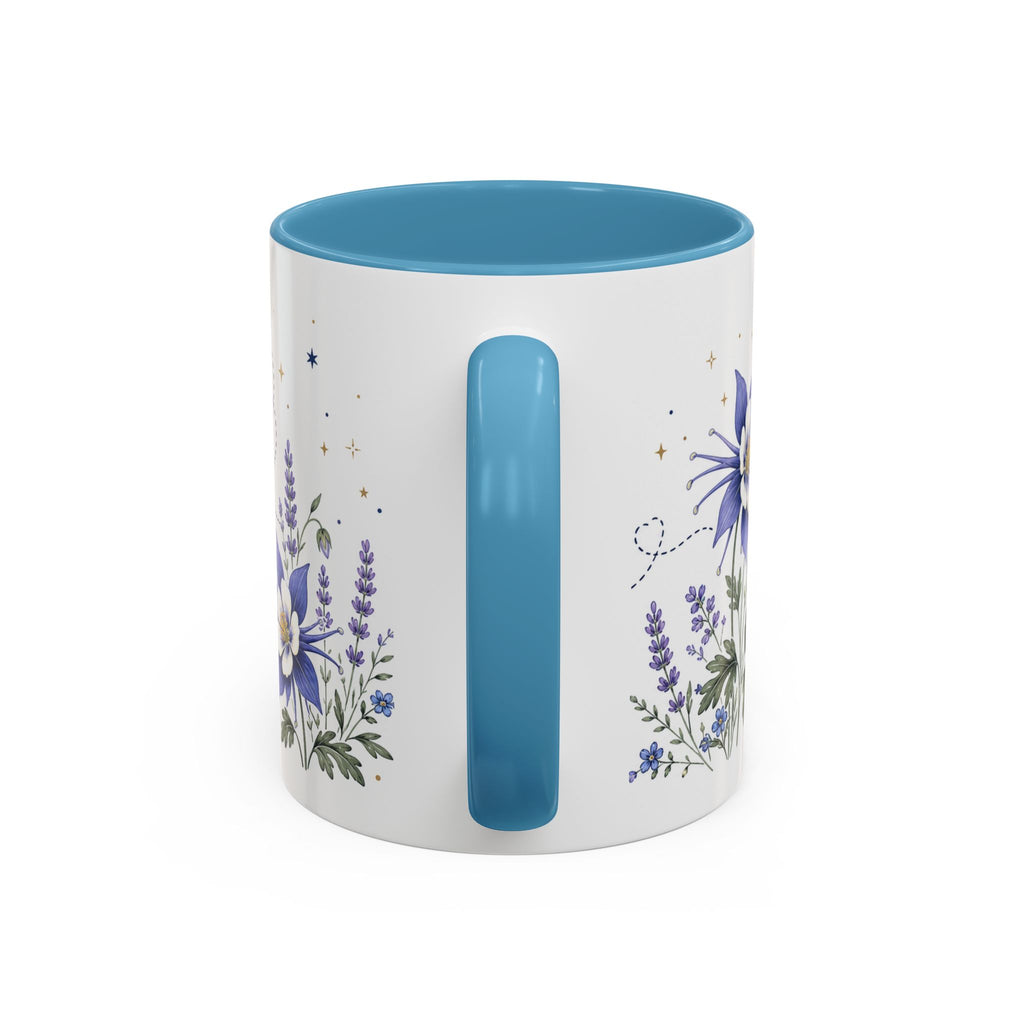 Colorado State Mug | Rocky Mountain Botanical Design | Moving Away Gift