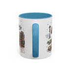 Philadelphia Coffee Mug | Pennsylvania Souvenir City Gift | Accent Color Ceramic 11oz 15oz