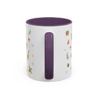 Barcelona Christmas Mug | Watercolor City Souvenir, Ceramic Coffee Cup (11oz/15oz)