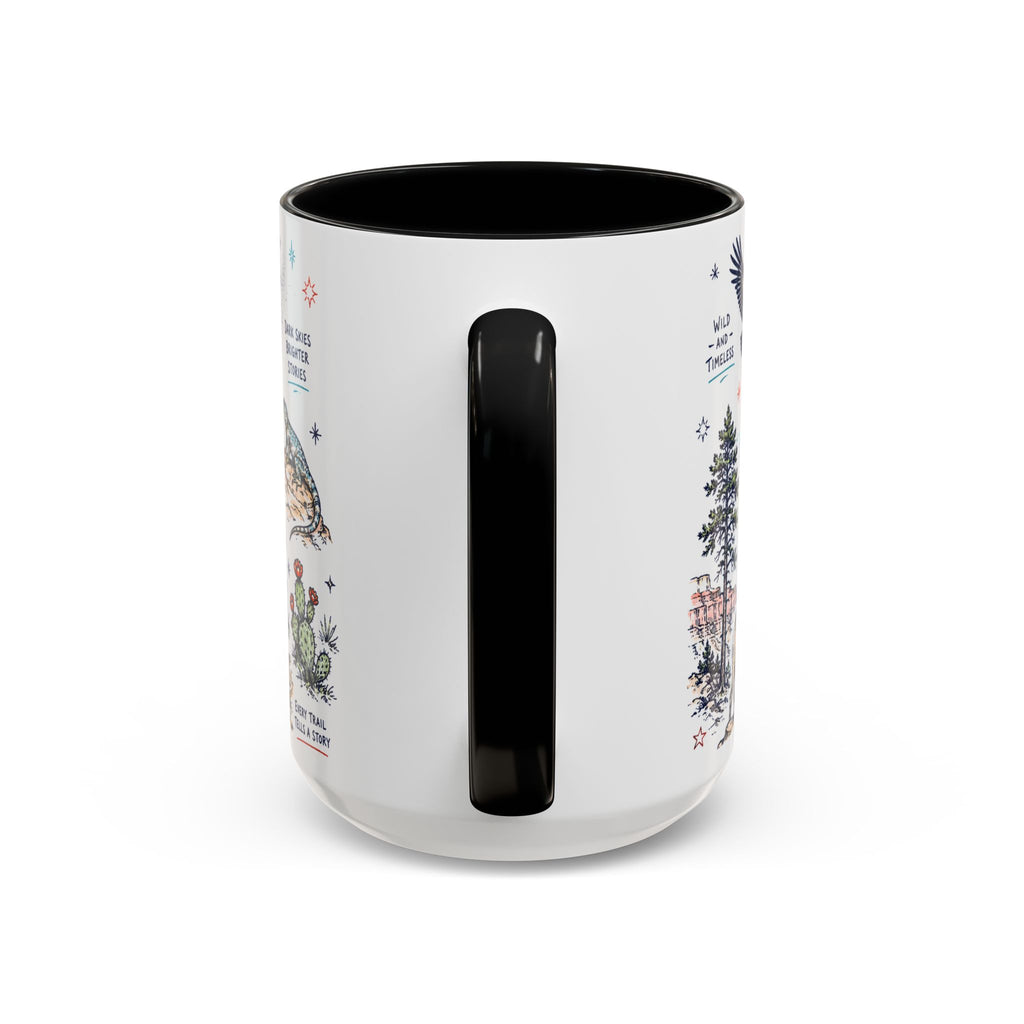 Grand Canyon National Park Coffee Mug | Hiking Camping Nature Gift | Accent Color Ceramic 11oz 15oz