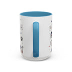 Super Dad My Hero Coffee Mug | Father's Day Gift for Dad | Accent Color Ceramic 11oz 15oz