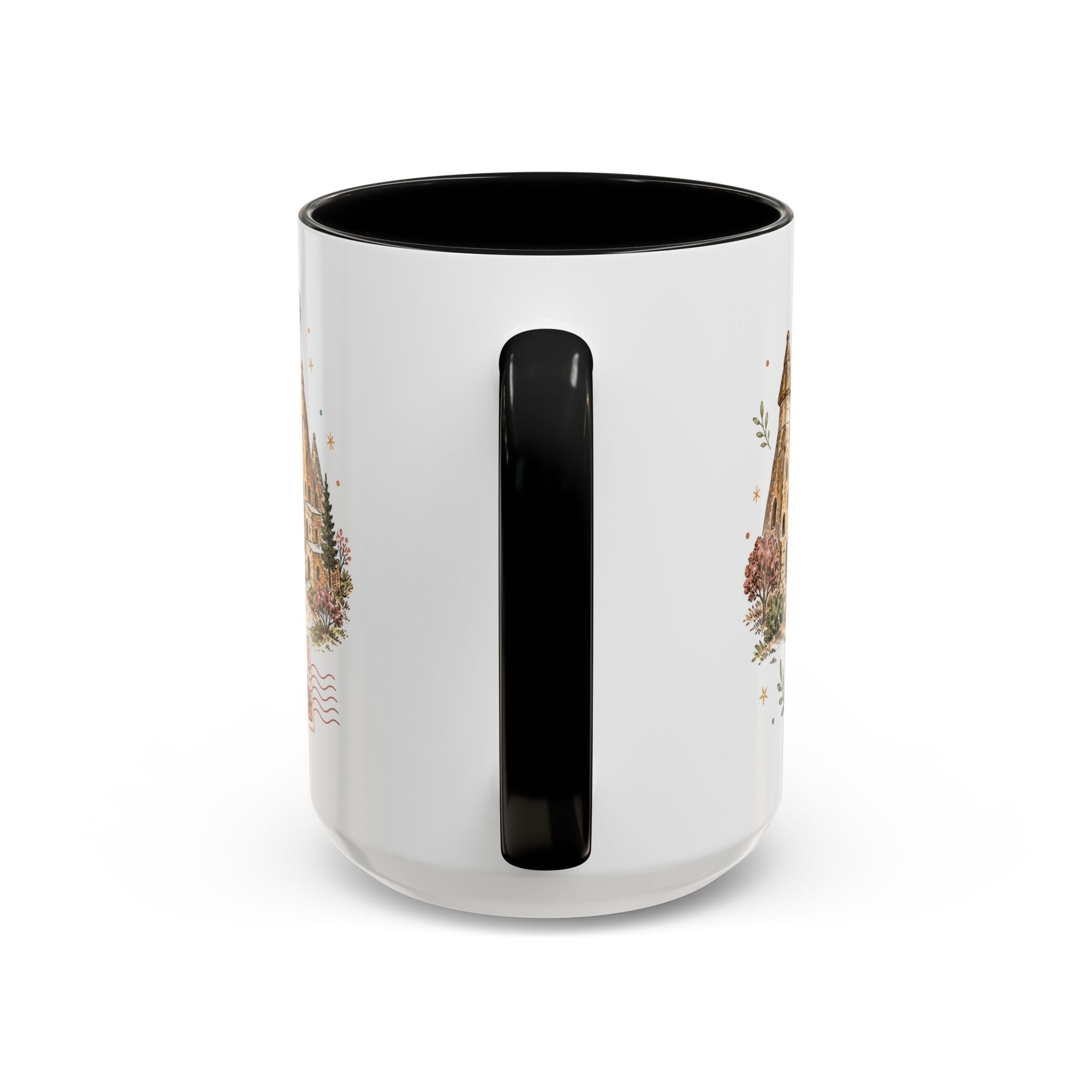 Cappadocia Coffee Mug | Travel Destination Souvenir Gift | Accent Color Ceramic 11oz 15oz