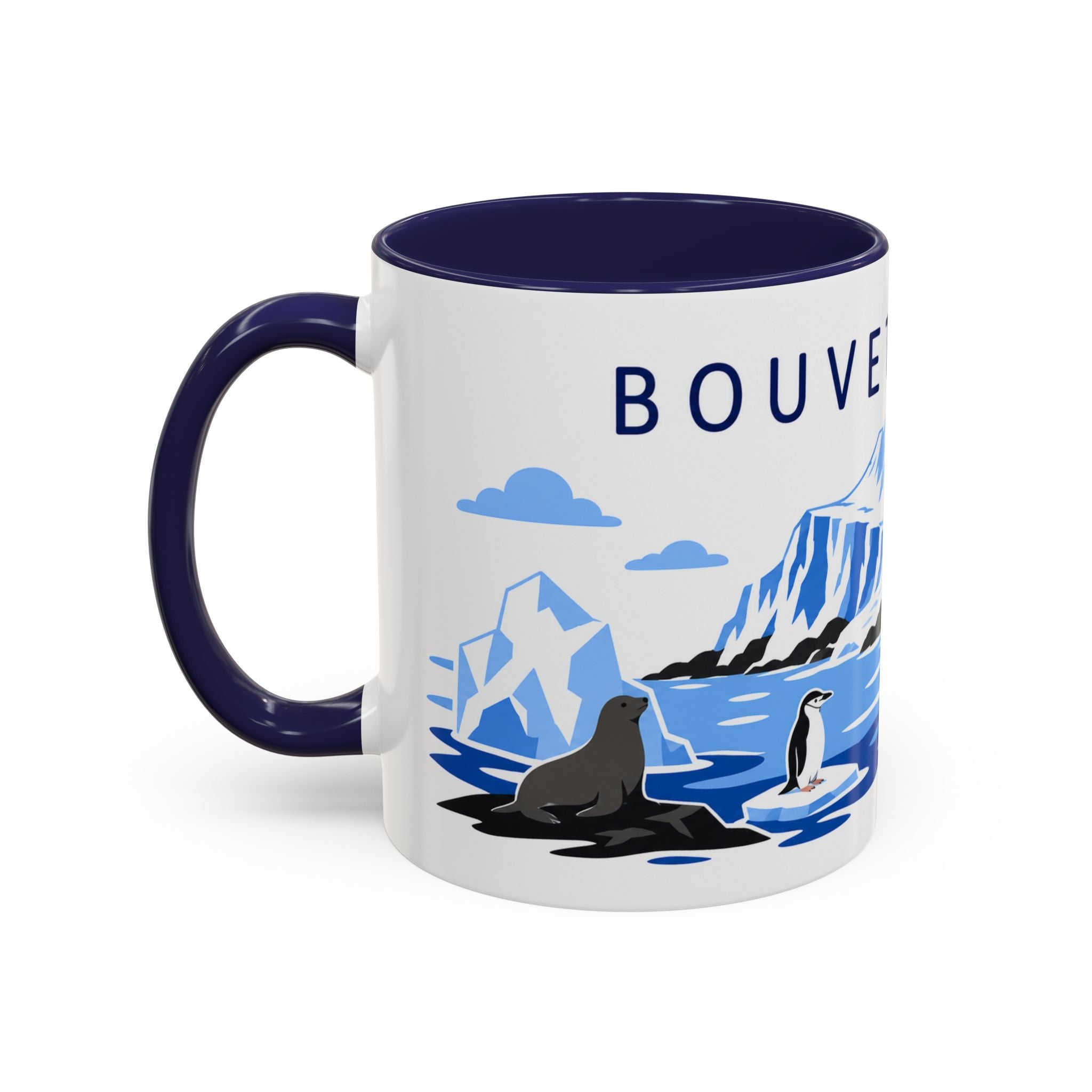 Bouvet Island Coffee Mug | Travel Souvenir Accent Mug | Country Gift Ceramic Cup 11oz 15oz