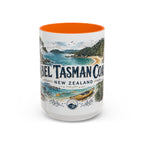 Abel Tasman Coast Mug, New Zealand Travel Souvenir, Bucket List Gift, Accent Ceramic Coffee Mug 11oz 15oz