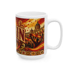 Spain Soccer Spirit Coffee Mug | Soccer Fan Gift | Ceramic 11oz 15oz Match Day Cup