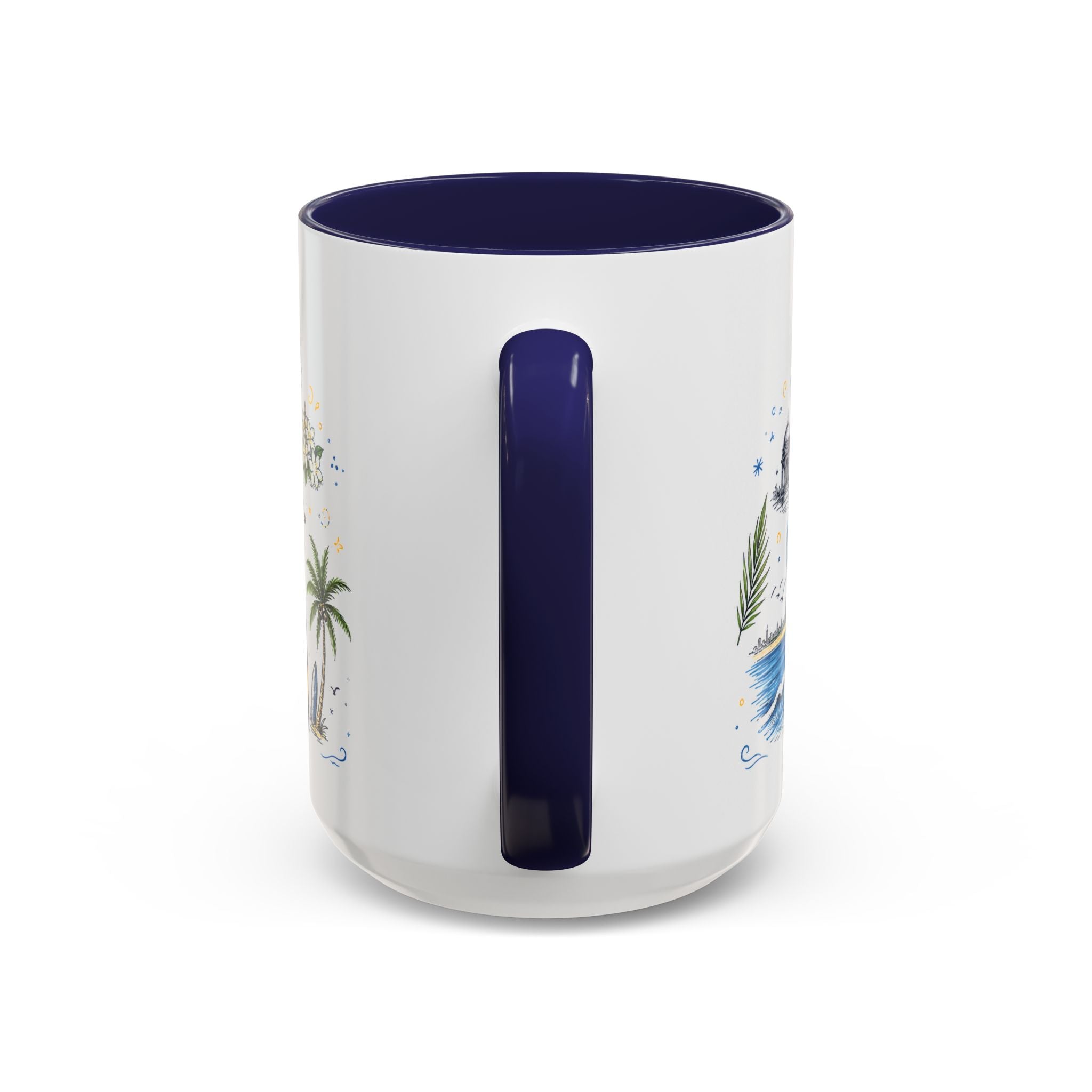 Chennai Coffee Mug | India Souvenir Travel Gift | Accent Color Ceramic 11oz 15oz