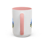 Wrangell-St. Elias National Park Coffee Mug | Solid Color Block Park Souvenir | 11oz 15oz Accent Mug