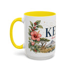 Kenya Home Country Mug | Moving Away Gift | Long Distance Friendship | 11 oz 15 oz Accent Mug