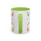 New Year Midnight Mug | Candle Firework Watercolor Party Gift | Accent Cup 11oz 15oz