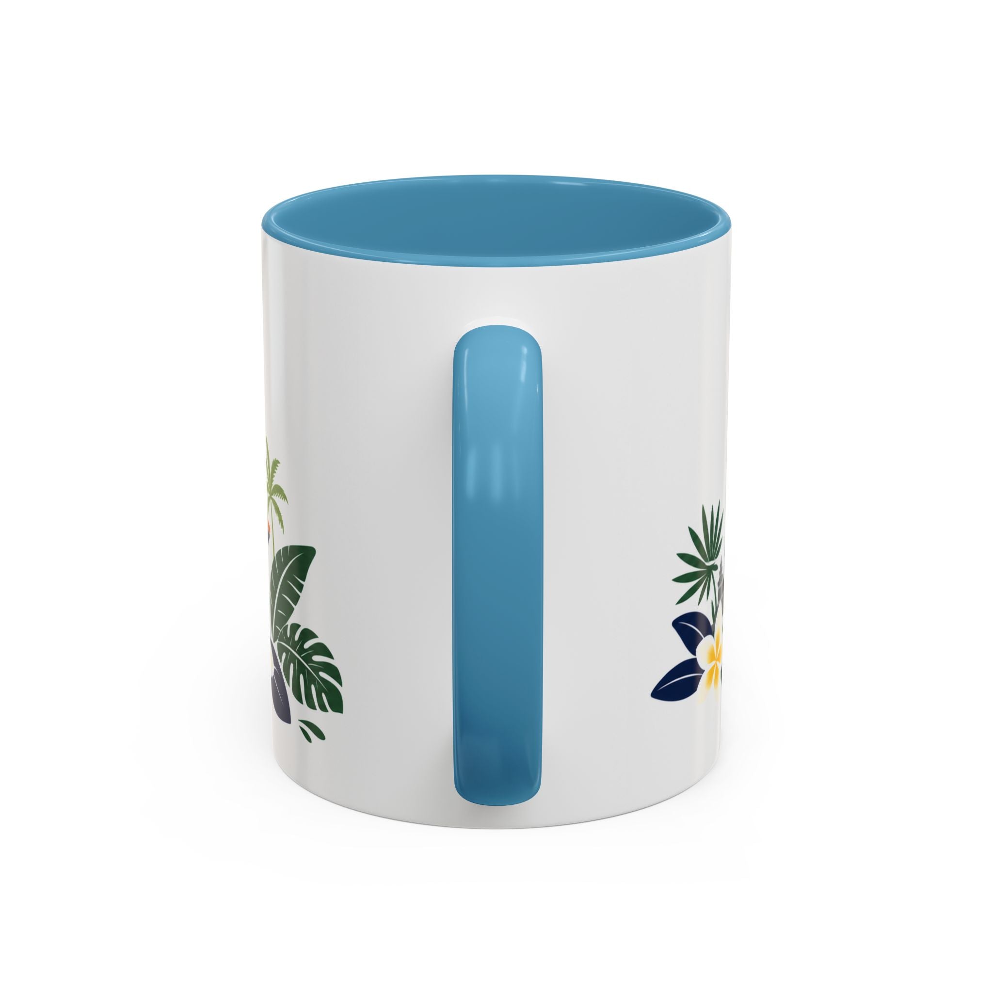 Denpasar Coffee Mug | Indonesia Travel Souvenir | Porcelain Decal City Gift | 11oz 15oz Accent Mug