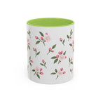Pennsylvania Mountain Laurel Mug, State Flower Floral Coffee Cup, 11oz Botanical Gift