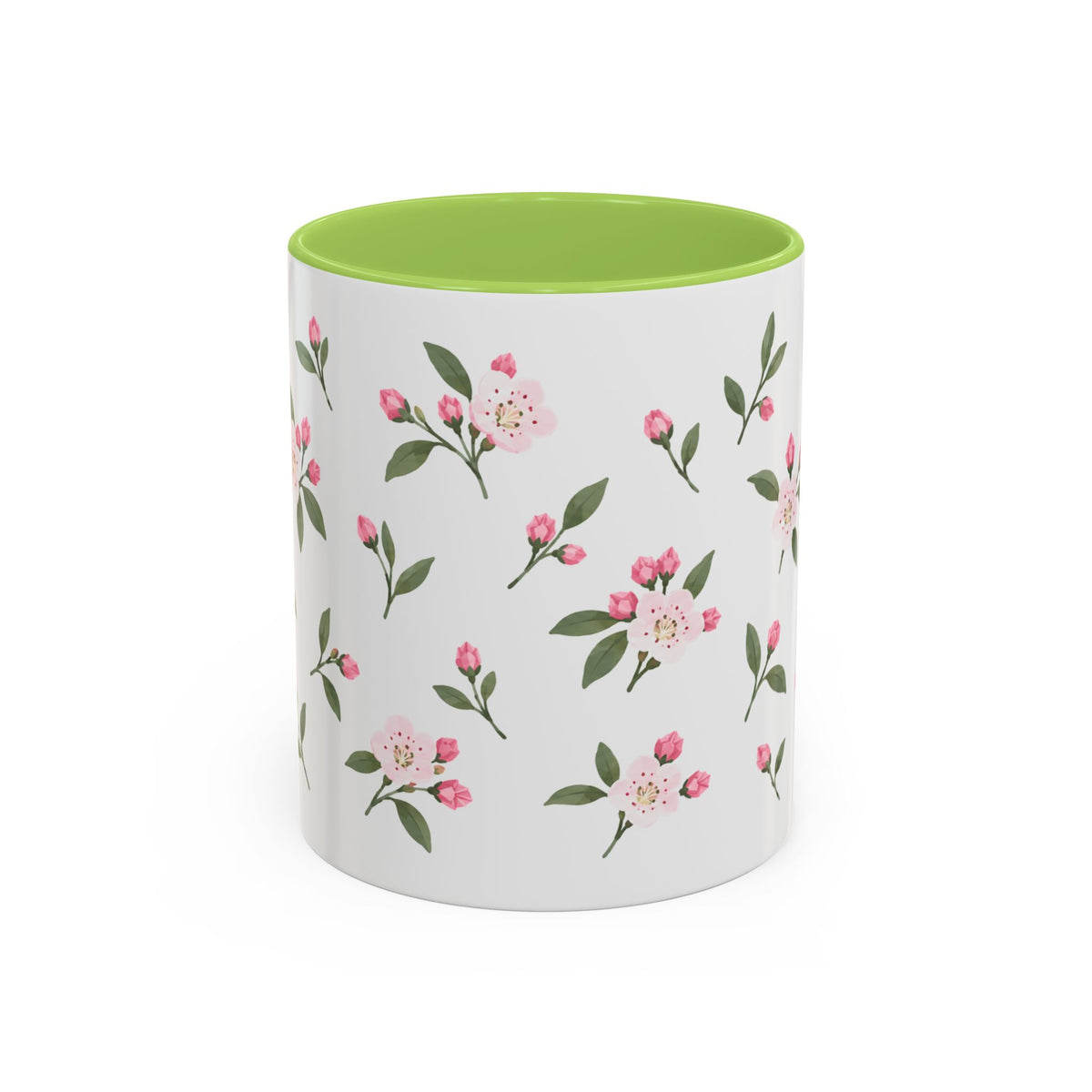 Pennsylvania Mountain Laurel Mug, State Flower Floral Coffee Cup, 11oz Botanical Gift