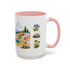 Yellowstone National Park Mug | US Travel Souvenir Accent Coffee Mug | 11oz 15oz Ceramic Cup