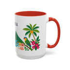 Saint Lucia Coffee Mug | Travel Souvenir Accent Mug | Country Gift Ceramic Cup 11oz 15oz