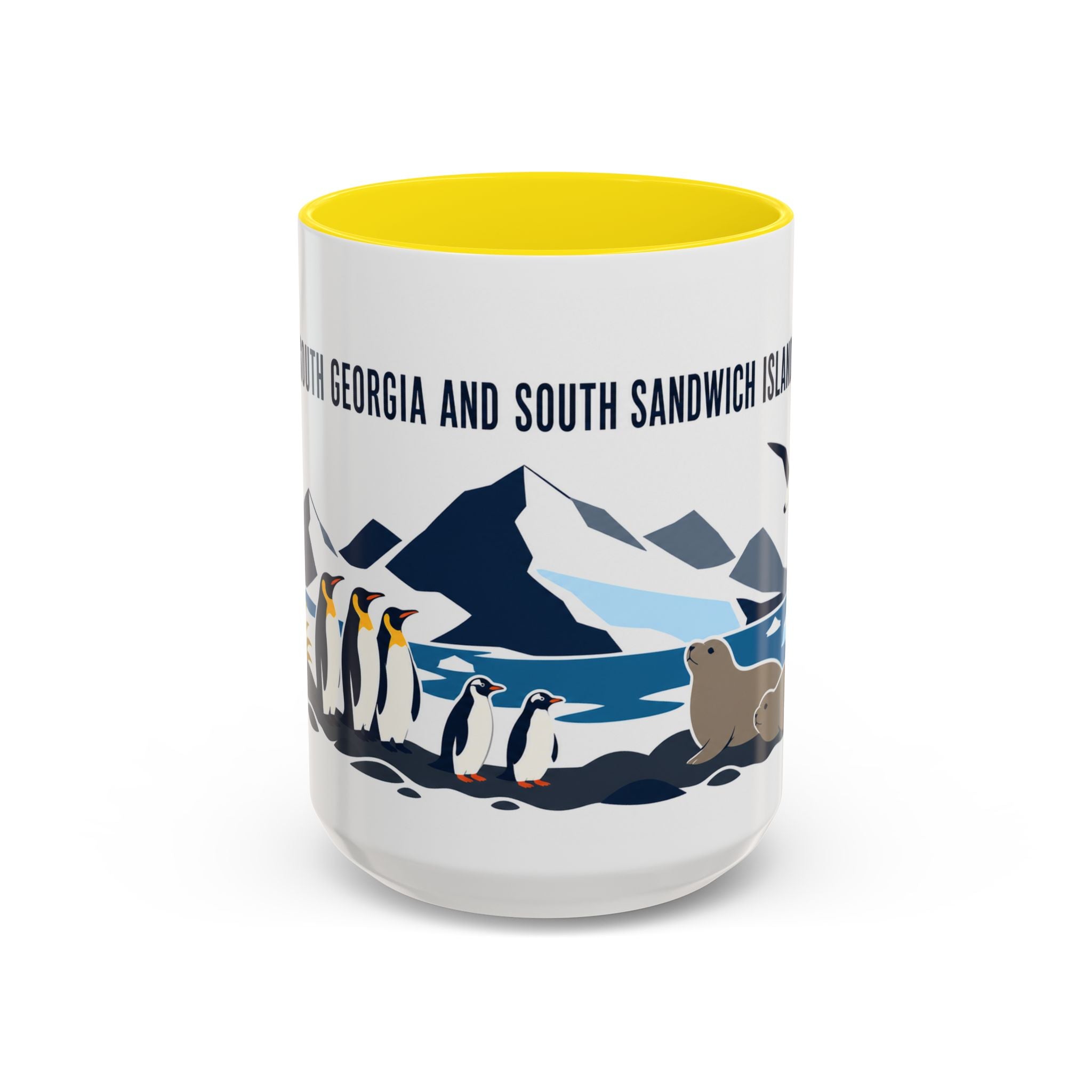 South Georgia and South Sandwich Islands Coffee Mug | Travel Souvenir Accent Mug | Country Gift Ceramic Cup 11oz 15oz