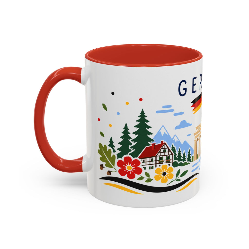Germany Coffee Mug | Travel Souvenir Accent Mug | Country Gift Ceramic Cup 11oz 15oz