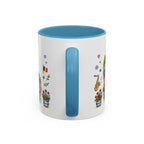 Dinant Illustrated Travel Mug | Belgium Souvenir Accent Coffee Mug | 11oz 15oz Ceramic Cup
