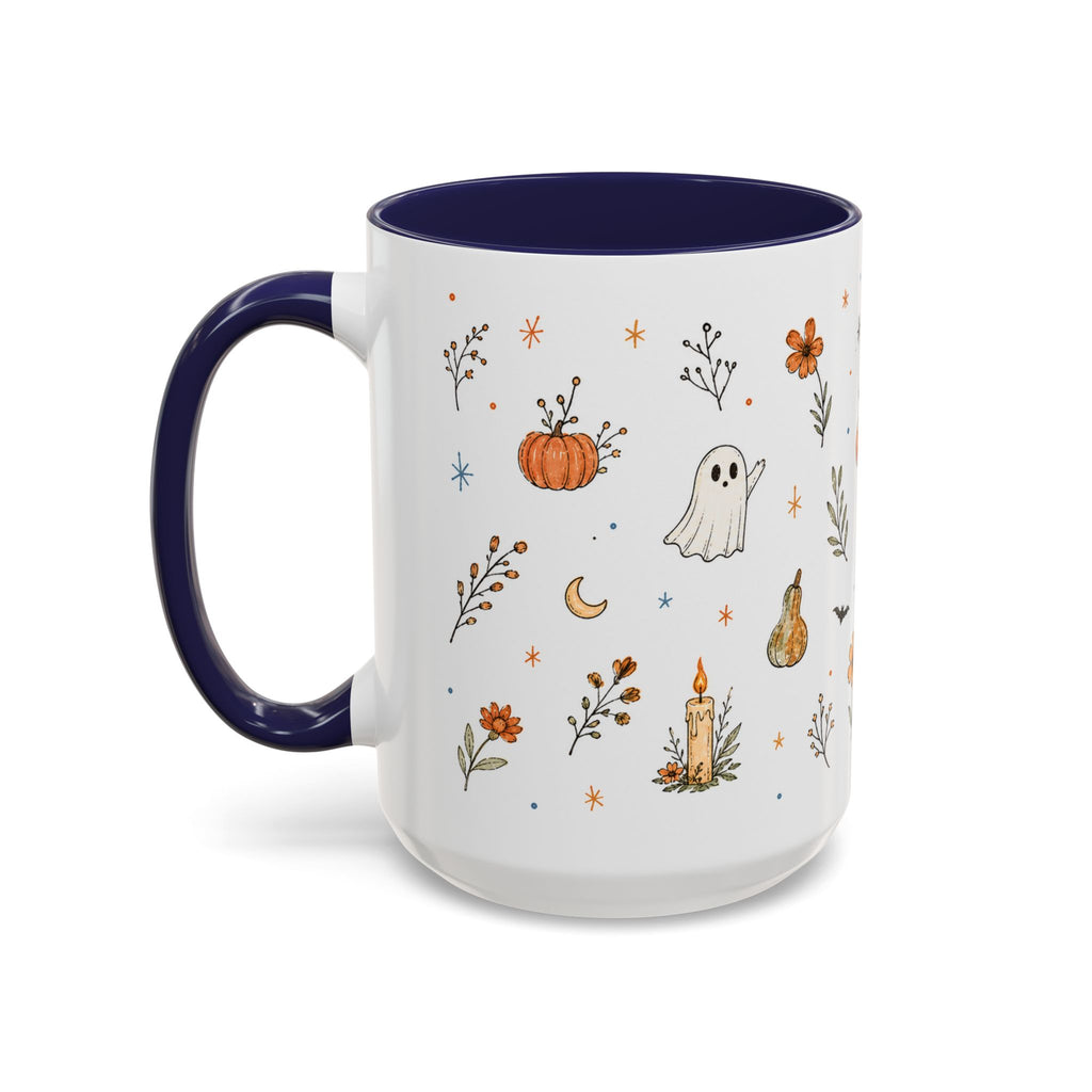 Cute Halloween Mug | Friendly Ghost Potion Watercolor Gift | Magic Accent Cup 11oz 15oz