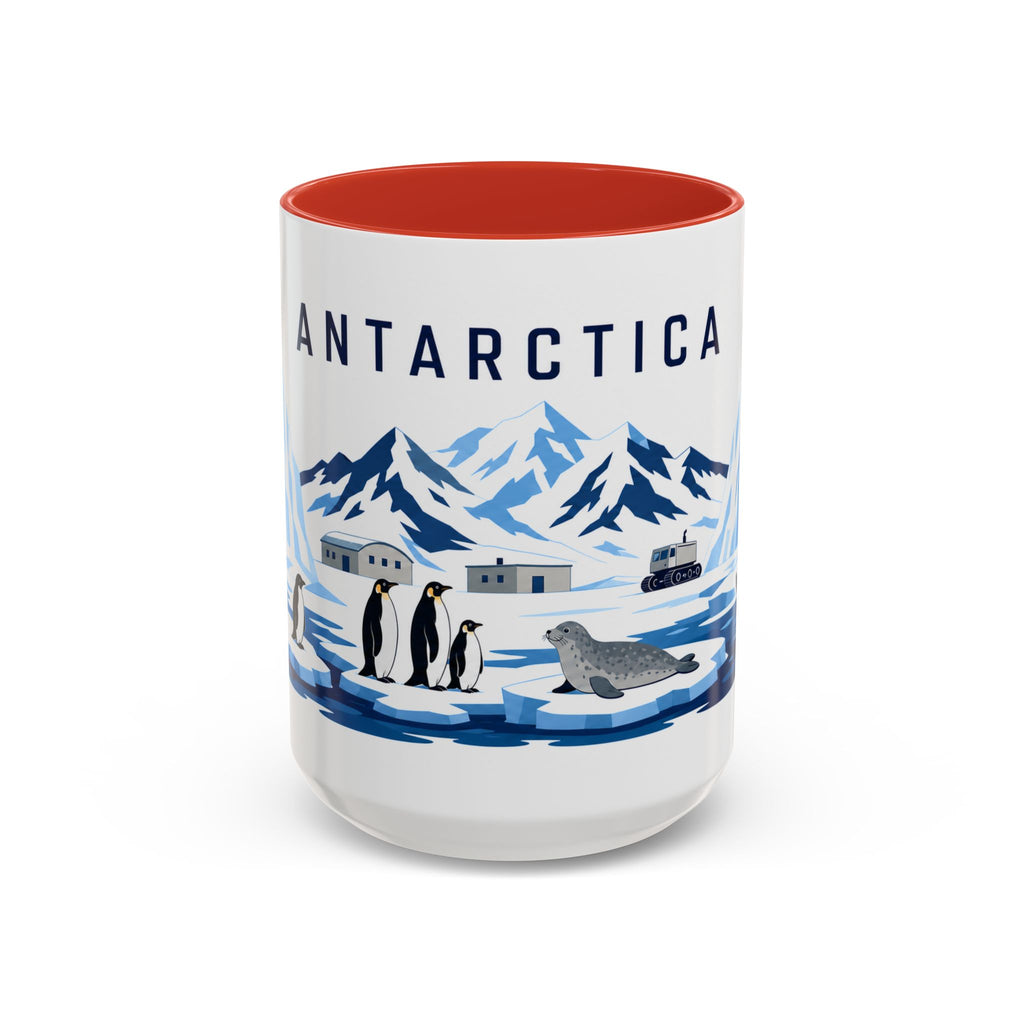 Antarctica Coffee Mug | Travel Souvenir Accent Mug | Country Gift Ceramic Cup 11oz 15oz