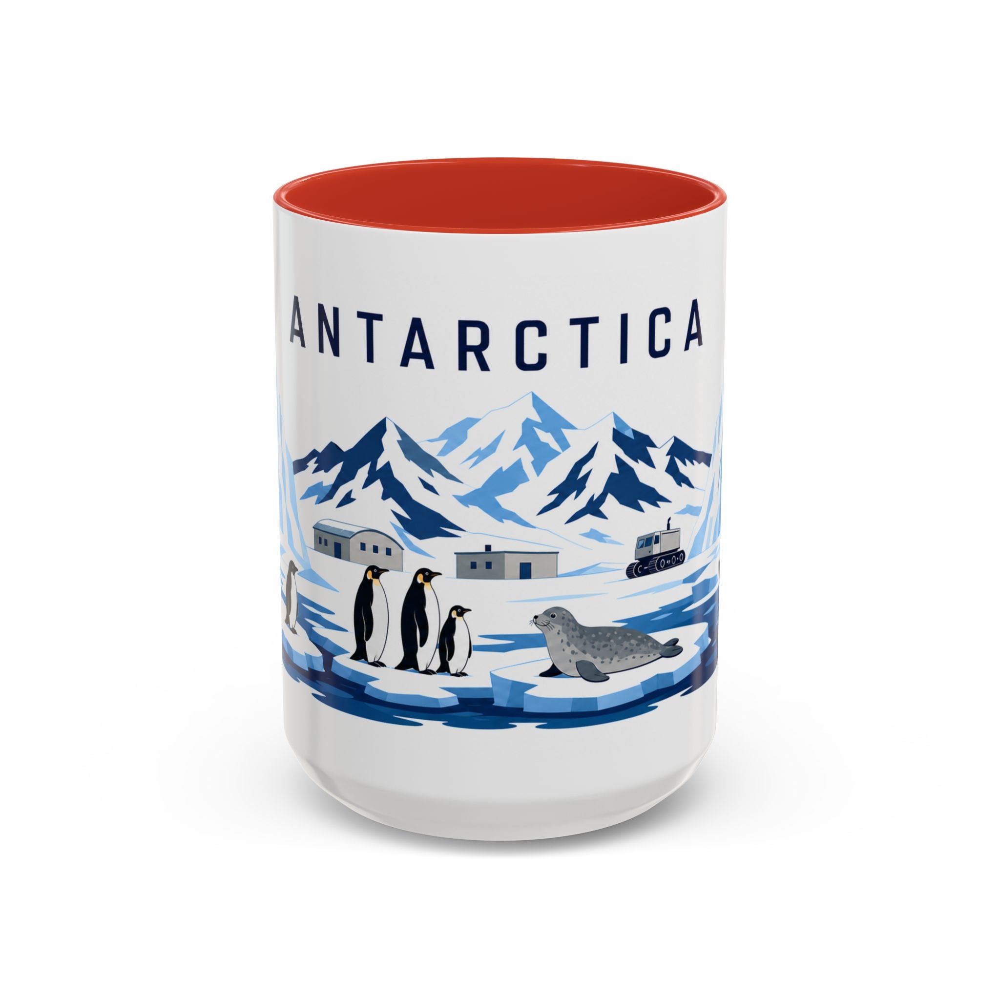 Antarctica Coffee Mug | Travel Souvenir Accent Mug | Country Gift Ceramic Cup 11oz 15oz