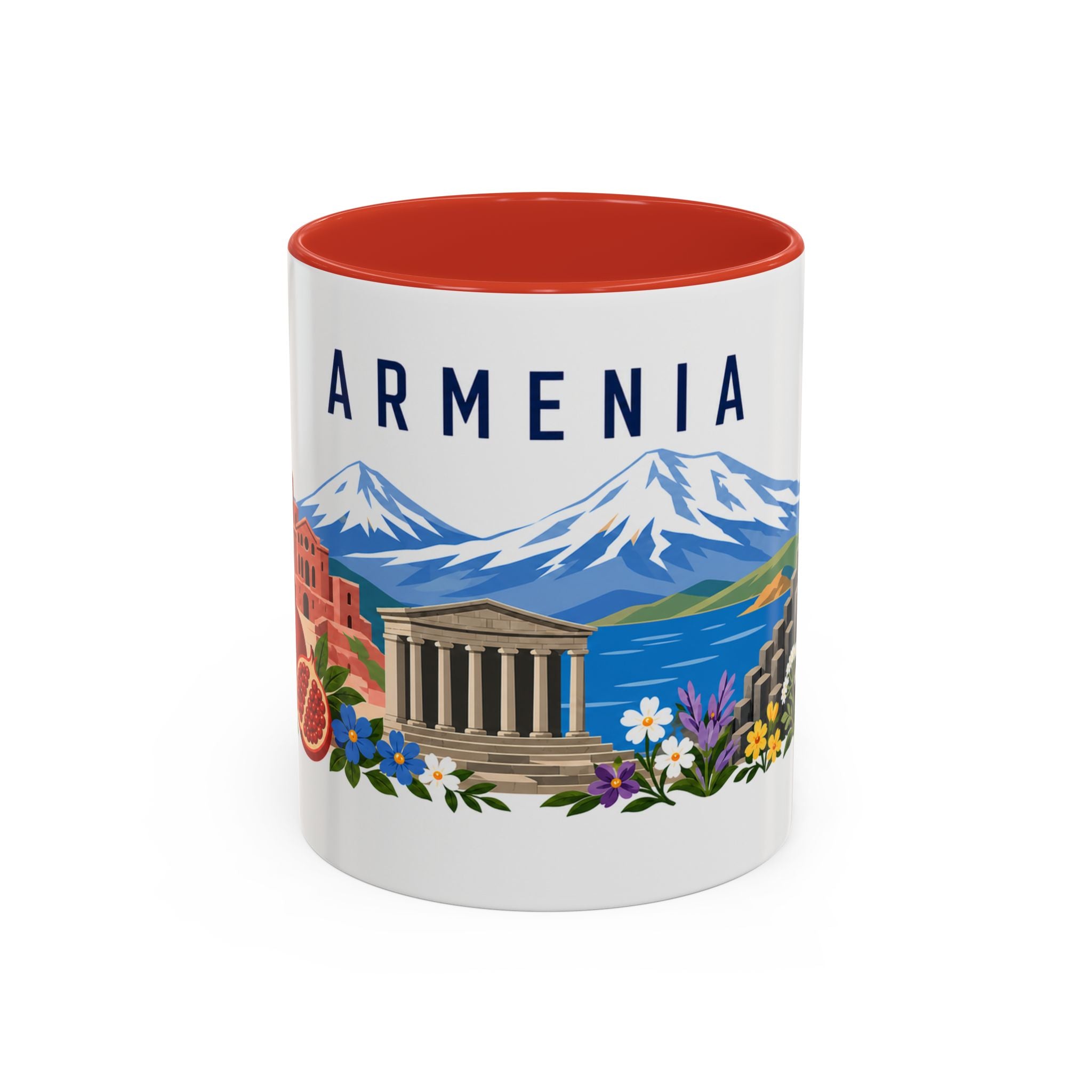 Armenia Coffee Mug | Travel Souvenir Accent Mug | Country Gift Ceramic Cup 11oz 15oz