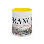 France Home Country Mug | Moving Away Gift | Long Distance Friendship | 11 oz 15 oz Accent Mug