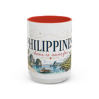 Philippines Home Country Mug | Moving Away Gift | Long Distance Friendship | 11 oz 15 oz Accent Mug