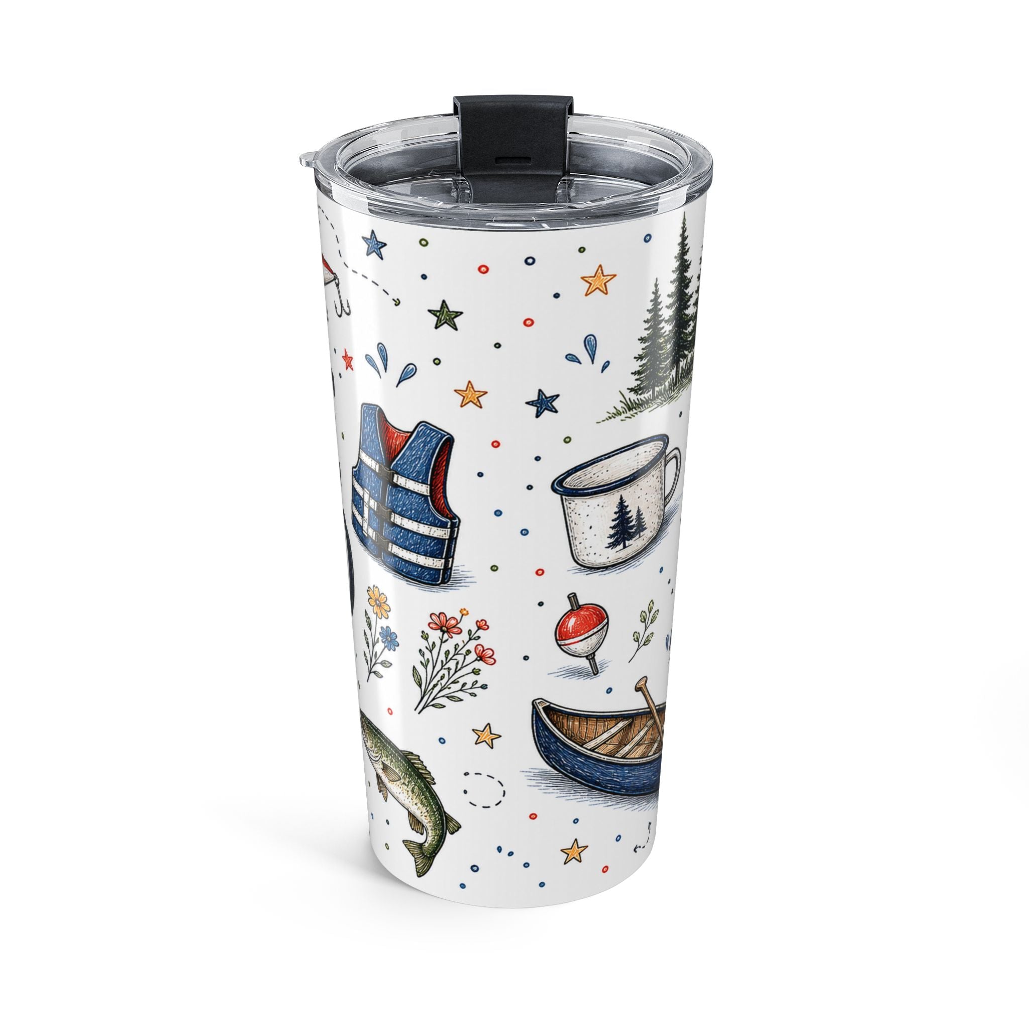 Lake Life Weekend 20oz Tumbler | Lake House Gift | Insulated Stainless Steel Travel Cup