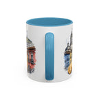 Quito Coffee Mug | Ecuador Travel Souvenir | Vintage Illustrated City Gift | 11 oz 15 oz Accent Mug