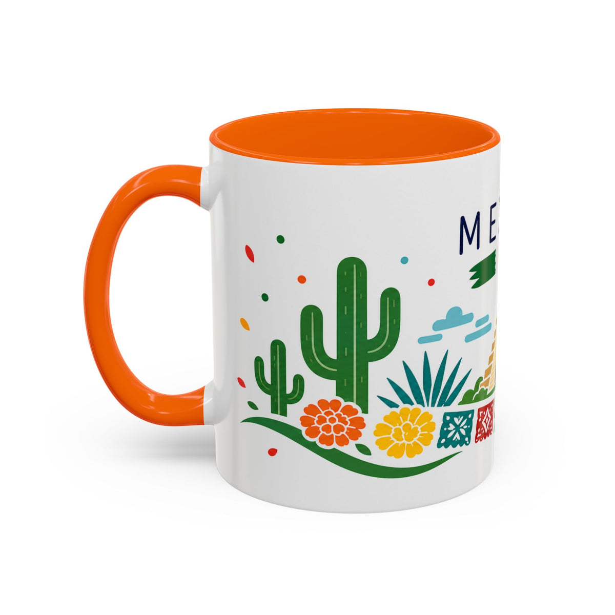 Mexico Coffee Mug | Travel Souvenir Accent Mug | Country Gift Ceramic Cup 11oz 15oz