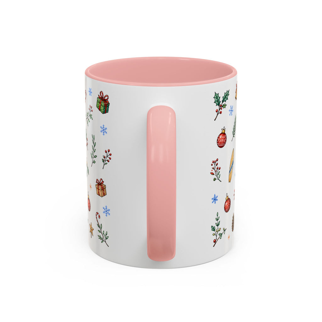 San Diego Christmas Mug | Watercolor City Souvenir, Holiday Travel Gift (11oz/15oz)