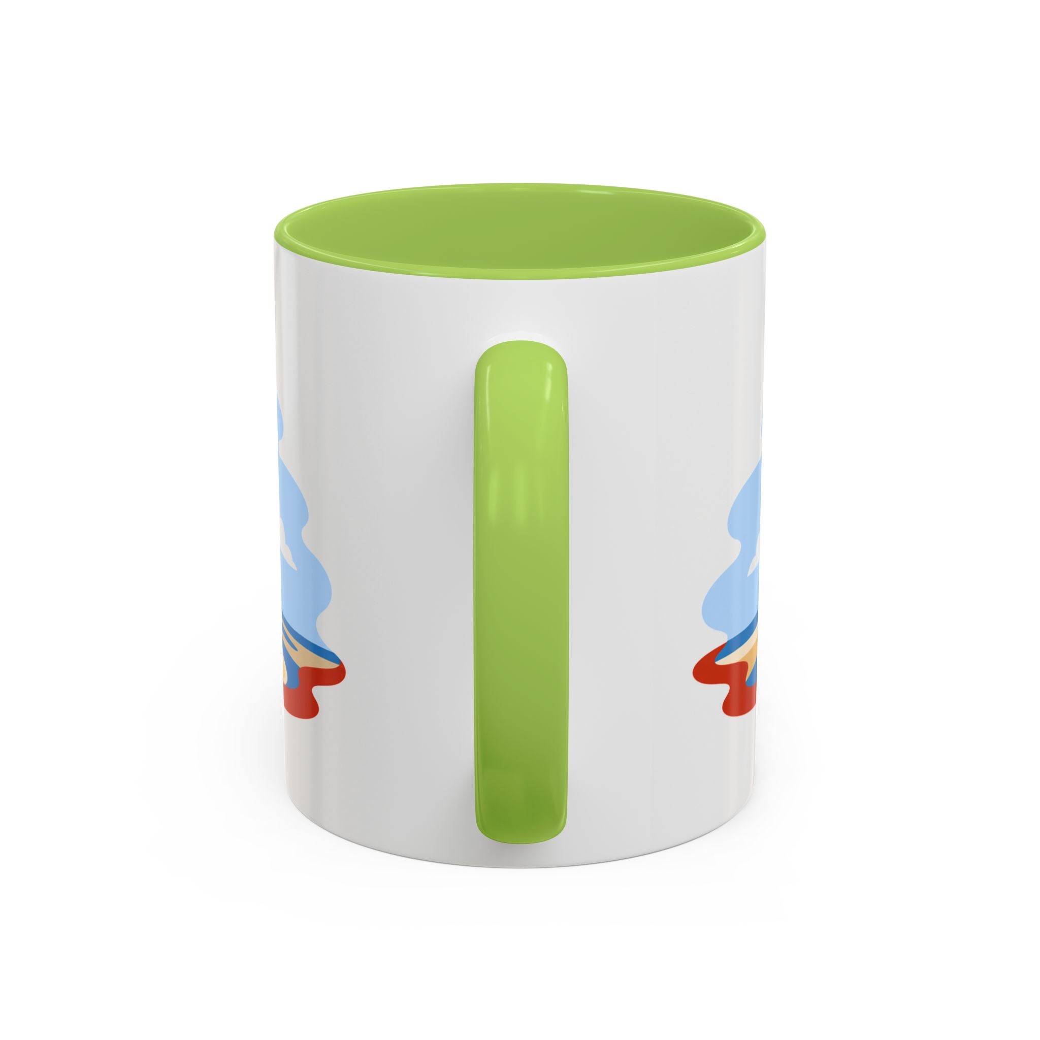 Mont Saint Michel Coffee Mug | Travel Destination Souvenir Gift | Accent Color Ceramic 11oz 15oz