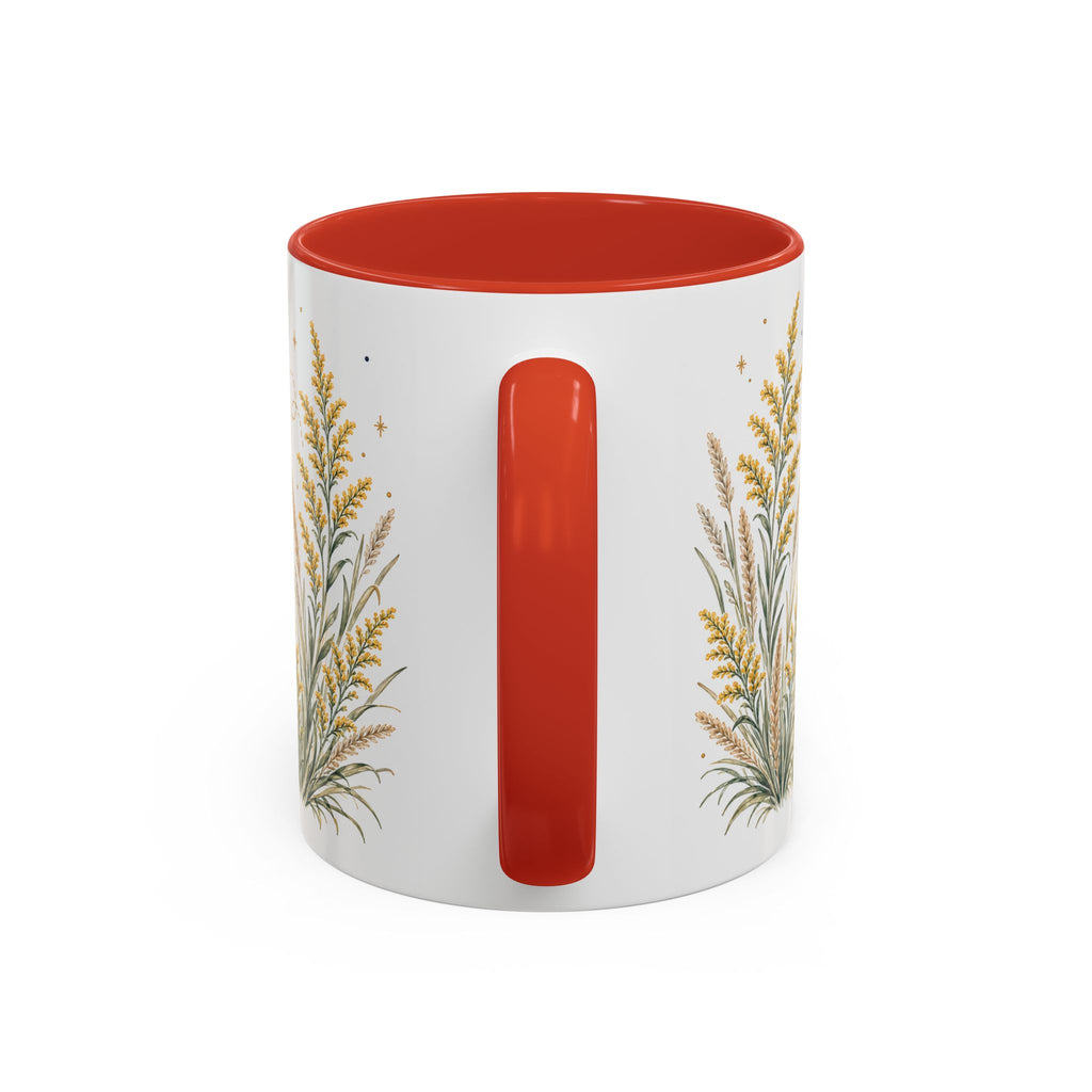 Nebraska State Mug | Moving Away, Long Distance Friendship Gift | Botanical Landscape Accent Mug