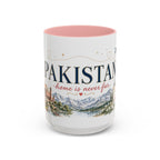 Pakistan Home Country Mug | Moving Away Gift | Long Distance Friendship | 11 oz 15 oz Accent Mug