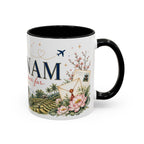 Vietnam Home Country Mug | Moving Away Gift | Long Distance Friendship | 11 oz 15 oz Accent Mug