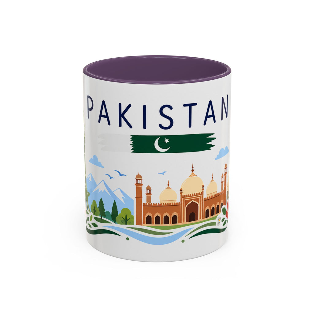 Pakistan Coffee Mug | Travel Souvenir Accent Mug | Country Gift Ceramic Cup 11oz 15oz