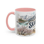 Skardu Valley Mug, Pakistan Travel Souvenir, Bucket List Gift, Accent Ceramic Coffee Mug 11oz 15oz