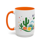 Mexico Coffee Mug | Travel Souvenir Accent Mug | Country Gift Ceramic Cup 11oz 15oz