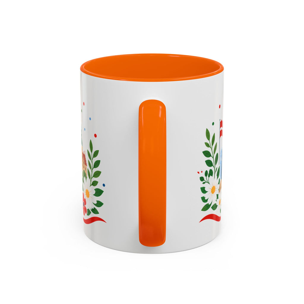 Denmark Coffee Mug | Travel Souvenir Accent Mug | Country Gift Ceramic Cup 11oz 15oz