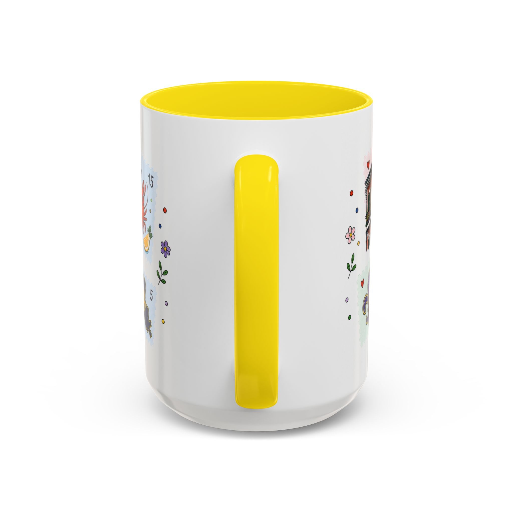 New Orleans Coffee Mug | Postage Stamp Collage Mug | Travel Souvenir Accent Cup 11oz 15oz