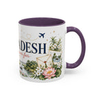 Bangladesh Home Country Mug | Moving Away Gift | Long Distance Friendship | 11 oz 15 oz Accent Mug