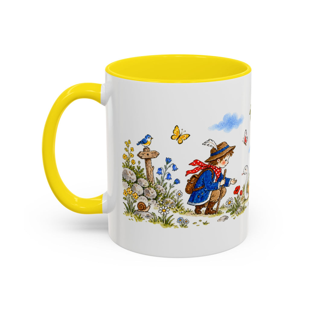 The White Snake Mug | Storybook Fairy Tale Accent Coffee Mug | EveryLegend